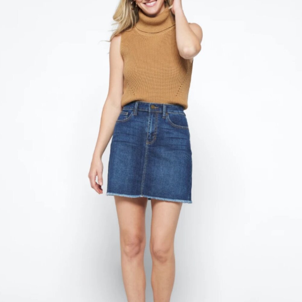 Just Black Tatiana Denim Skirt - Size XL - NWT